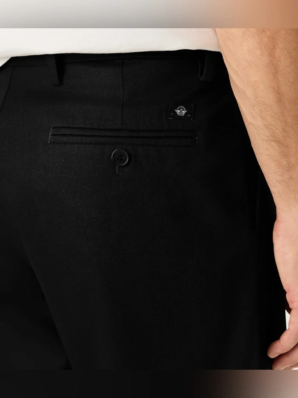 Men’s Dockers Pants 34x34 Black Straight Signature Khakis NWT $49.99 Classic Fit